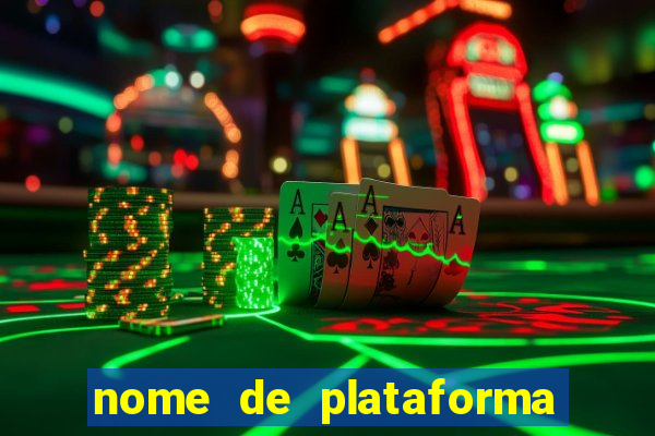 nome de plataforma de jogos